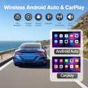 4G+64GB Car Radio Stereo for Chevy Silverado/Avalanche/Tahoe/Suburban,for GMC Sierra/Yukon,Wireless Carplay&Android Auto with 7" IPS Touchscreen Radio Support Real-Time GPS/WiFi/AHD Camera/SWC/FM