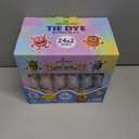 12 Colors Tie Dye Kit, Tie Dye Set for Kids, Pre-Filled Tye Dye Bottles, Non Toxic Permanent Fabric Dye Art Set, Easy DIY Fabric Art - Create Fun