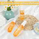 3 x 2 Packs Empty Travel Size Toiletries Bottles Compatible with Sol de Janeiro 62 Perfume, 1 OZ TSA Approved Leak-Proof Refillable Containers, Refillable for 3 OZ & 8.1 OZ, Essentials, Only Bottles