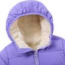 BFUSTYLE Toddler Winter Coats Hooded Infants Fleece Jacket Thickened Jacket for Baby Girls Boys 1-5T