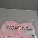 WOWENY Bandeau Bra Padded Strapless Bra for Women Seamless Wireless Strapless Bralette Padded Tube Top (Small, Black)