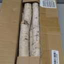 Birch Logs Decoration Fireplace Wood 12 Pack Decorative Logs for Fireplace Decor Rustic Birch Wood for Crafts,Christmas,Birch Branches,Firewood(Logs:0.7''-1.2'' Dia.16.5'' Length)