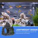 Toyvian Aquarium Decorations Set, 13Pcs Fish Tank Cave Rocks, 4.44X4.25X2.16In