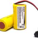 (2-Pack) 1.2V 1200mAh Ni-CD Battery Pack Replacement for Lithonia ELB3500 Exit Sign Emergency Light