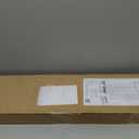 LOTUS & WINDOWARE Cordless Faux Wood Blinds, 35" Wide x 84" Long, Smooth, Snow White, 2 Inch Horizontal Blinds  for Living Room, Bedroom, Interior Door Windows