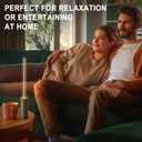 SisiHokai Portable Cordless Lamp, 3-Way Touch USB Rechargeable Battery Operated Table Lamp, Minimalist Small Lamp for Bedside and Kitchen, Ambient Light for Dining and Bar, Grey (Gray)