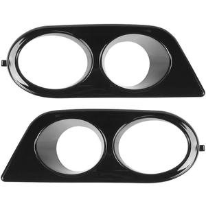 2PCS Fog Light Cover for E46 M3 20012006 Front Bumper Accessory Dual Hole Fog Lamp Bezels 4 Door Sedan