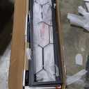 Tribesigns Corner Shelf, 7-Tier Industrial Corner Bookshelf, Wood and Metal Etagere Bookcase, Freestanding Display Shelf for Living Room, Kitchen, Home Office, Rustic Brown | Corner Bookshelf, Etagere Bookcase, Display Shelf, Living Room, Kitchen, Home Office