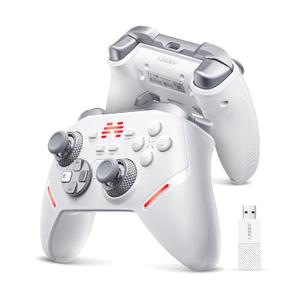 BEITONG KP40 Wireless Controller for PC, Switch/Switch 2, Android, TV, Steam Deck, Precision Adjustable TMR Joysticks, TMR Triggers, Optical Buttons Bluetooth & 2.4g Gamepad with 1000Hz Polling Rate