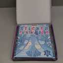 PERRYHOME 3PCS Sticker by Number Paint Books for Girls Ages 48, Easter Basket Stuffers, Unicorn Mermaid Frozen Themes Sticker Activity Books, Girls Crafts Party Birthday Gifts Toys