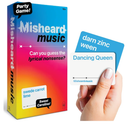 Lucky Egg The Original Misheard Music – Guess The Song or Artist with 500 Lyrical Nonsense Cards – Hilarious Music Games for Adults & Teens – Fun Family Card Games for Karaoke & Party Entertainment