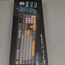 AULA F108 PRO - Wireless Mechanical Keyboard with Screen & Knob,Full Size Keyboard with 8000mAh Battery,Pre-lubed Switches,Side Printed PBT Keycaps,RGB Backlit Hot Swappable Custom Gaming Keyboards (Pink)