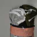 Cameway 4 Pack Women's Cotton Yoga Dance Short Pants Sport Shorts Summer Athletic Cycling Hiking Sports Shorts (Black, L)