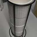 Sweese Stackable Coffee Mugs Set of 4, 10 Oz Ceramic Coffee Mug Cups with Embossed Design, Stackable Coffee Cups for Espresso, Cappuccino, Latte, Tea, White