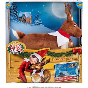 The Elf on the Shelf Pets: A Reindeer Tradition Plush with storybook
