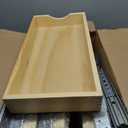 Sintuff 4 Pack Wooden Pull out Tray Cabinet Organizer, 12'' X 21''
