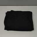 GRAPENT Barrel Jeans for Women Trendy High Waisted Cropped Cargo Pocket Baggy Stretch Denim Pants Wide Leg Tapered Jeans (Medium, True Black)