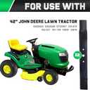 L111 Mulching Blades for John Deere 42 Inch Deck L110 L100 L118 L108 GX20249 GX20433 GY20567 Lawn Tractor (2 Pack)