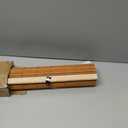 36''W X 72''H Cordless Bamboo Roman Shades, Light Filtering Roll Up Bamboo Blinds for Interior Window Home Patio Porch, Yellow Brown