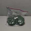 Dinner Cloth Napkins Bulk,100% Natural Soft Fall Cotton Linen Napkins,Washable Napkins with Hemmed Edges for Wedding Decorations Christmas,16*16, (Set of 12, Dark Green)