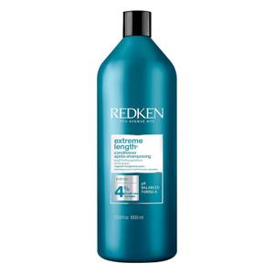 Redken Extreme Length Conditioner For Damaged Hair - Fortifies, Strengthens and Conditions Hair, Infused With Biotin & Castor Oil For Hair Growth (33.8 Fl Oz (Pack of 1)), Best By 12 Month from Opening