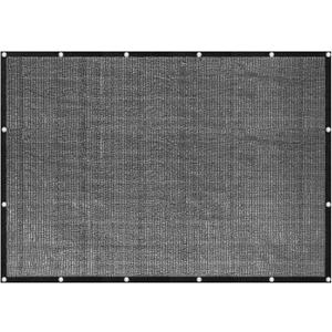 [WindscreenSupplyCo] 55% 6.5 x 10 FT Shade Cloth Sun Shade Net with Grommets Sunblock Mesh Tarp for Garden Plants Cover Greenhouse and Patio