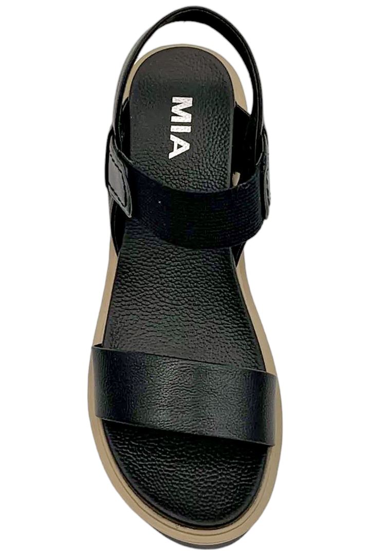 Mia Girl Tania Black Sandals 9.5