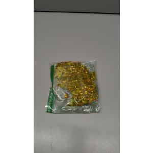 Zbroh Handmade red/White//Green/Blue Rhinestones Applique Sewing Beads Stones Trim lace Patches Accessory for Dress Clothes one Pair (Gold)