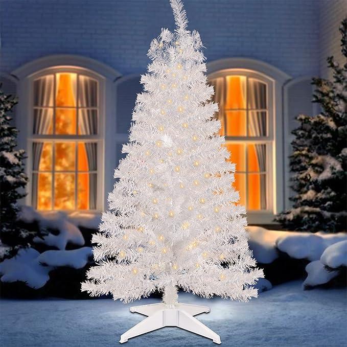 4Ft White Christmas Tree