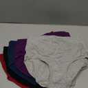 OLIKEME Tummy Control Womens Underwear Cotton Postpartum Plus Size Panties Full Coverage High Waisted Ladies Briefs Multicolor, Medium