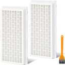 SF-HA 30 Replacement Filters for Miele HEPA AirClean SF-HA 30, Classic C1, Complete C1, Dynamic U1, Swing H1, S300-S700, S2000 Series Canisters and S7000 Uprights Series - 2 Pack