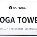 Eunzel Hot Yoga Towel Non Slip Yoga Mat Towel Non-Slip Sweat Absorbent Microfiber Towel for Hot Yoga, Pilates and Workout 72" x 26.5", Purple & Blue