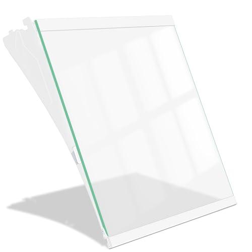 Upgraded DA97-20045A Refrigerator Glass Shelf Assembly Compatible with Samsung Fridge Shelf Replacement RF28R7201SR RF28R7201SG RF28R7201DT RF28R7351SR RF28R7351SG RF28R7551SR Tempered Glass Right