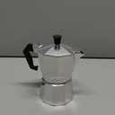 Stovetop Espresso and Coffee Maker, Moka Pot for Italian and Cuban Caf Brewing, Greca Coffee Maker, Cafeteras, 3 Espresso Cups, Silver