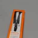 TORRAS Phone Lanyard Crossbody with 2 Phone Tabs, Adjustable Anti Theft Phone Strap for All Phones, Premium Metal Buckles, Skin-Friendly, Universal Cell Phone Neck lanyard for Travel Essentials, Black