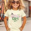 LOTUCY Birthday Girl Shirts Its Me Hi Im The Birthday Girl Its Me Shirt Letter Printed Party Outfit for Youth Girls (5-6 Years, Change for Good-apricot)