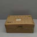 UME 10 Pack Solar Pathway Lights Outdoor, Bright Solar Garden Lights with Metal DesignIP65 Waterproof, Auto On/Off, 3000K LED Landscape Lighting for Yard, Lawn, Walkway, Driveway, Patio Decor (Black)