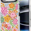 for iPhone Air Case Cute - Durable Shockproof 6.6 ft Drop Impact Phone Case - Funny Passion Flower Design for iPhone 17 Air (6.5") Clear