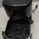 CHEFMAN 2 Qt Mini Air Fryer Digital Space-Saving Compact Air Fryer with Nonstick and Dishwasher Safe Basket, Quick & Easy Meals in Minutes, Features Digital Timer and Shake Reminder Black
