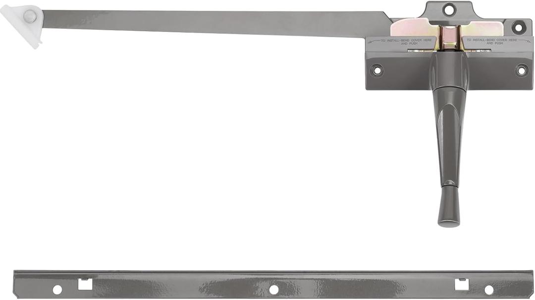 Touri Straight Arm Operator for Anderson Window Crank Replacement for Right Window with 8-3/8" Arm Length, Works with Perma-Shield Casement Windows, in Stone Color (1974-1995)