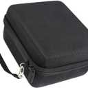 Shockproof Ergonomic Case with Detachable Handle, Water-Resistant Shell & Spacious Storage