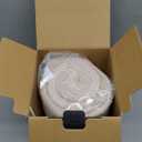 Ultra Soft Cozy Faux Fur Throw Blanket, Fuzzy Plush Thick Bubble Blanket, Oversize Luxury Fluffy Blanket for Couch, Sofa, Bedroom, and Living Room, 50x60 Inches, Light Brown