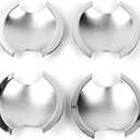 Dreamseek 4Pcs Door Handle Cup Bowl Cover Compatible with Toyota Camry Aurion 2012 2013 2014 Triple Chrome Plated ABS Exterior Molding Protector Trim