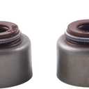 4PCS Valve Stem Seal 92049-7001 92049-0862 Oil Seals Compatible with Kawasaki FH FR FS FX Series Engines