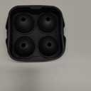 Housewares Solutions Froz Ice Ball Maker  Novelty Food-Grade Silicone Ice Mold Tray With 4 X 4.5cm Ball Capacity