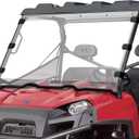 StarknightMT Scratch-Resistant Ranger 800 570 Windshield - UV-Proof Hard-Coated Full Windshield Compatible with Polaris 2010-2016 Ranger XP 800/Ranger XP 800 Crew/Ranger 800 6x6