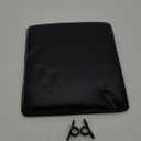 Rollator seat Cushion,Replacement seat for rollator Walker, Padded Seat with Brackets W/Pocket,14" *12.8" .Rollator Universal Replacement Parts.(1Ea Black)