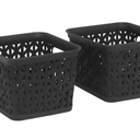 Resin Form Tote, Small Gray 2 Pack