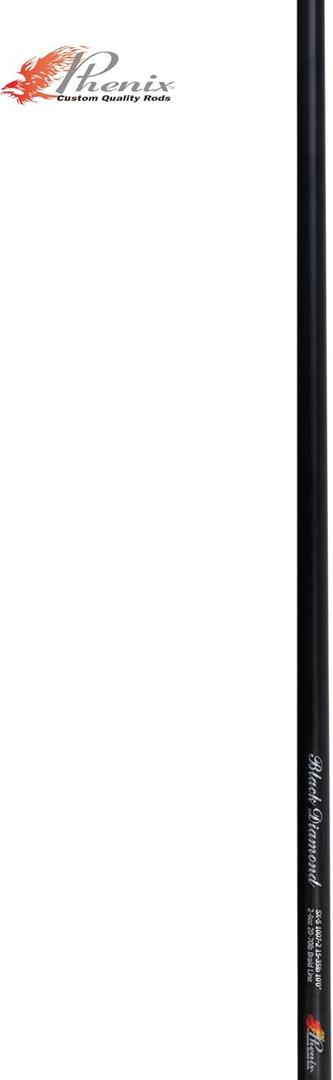 Phenix Rods Black Diamond SURF Blank / 9 / 12-30 LB LINE Rating / 20-60 LB Braid Rating / 1-3 OZ Lure Weight / 2 PC/SURF Casting Action / 7 TIP / 5.2 OZ