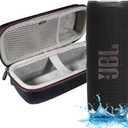 JBL Flip 6 - Waterproof Portable Bluetooth Speaker, Powerful Sound and deep bass, IPX7 Waterproof, 12 Hours of Playtime with Megen Hartshell Case